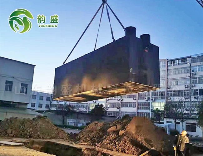 莒縣北壇醫院污水處理設備安裝